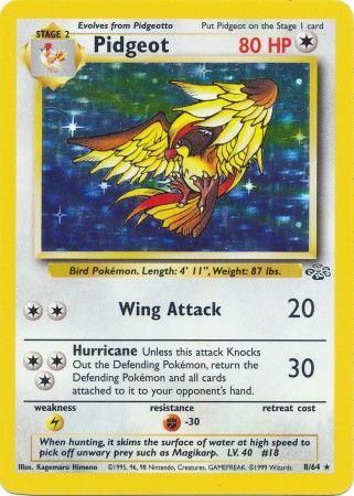 Pidgeot (8/64) [Jungle Unlimited] | Tabernacle Games