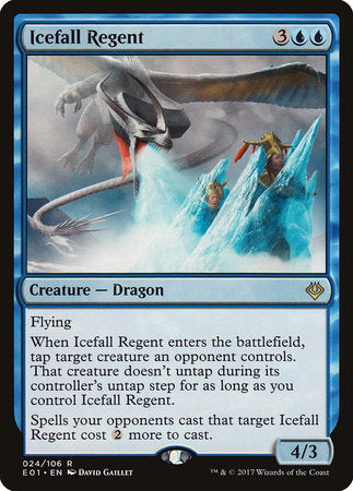 Icefall Regent [Archenemy: Nicol Bolas] | Tabernacle Games