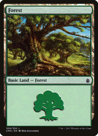 Forest (309) [Commander Anthology] | Tabernacle Games