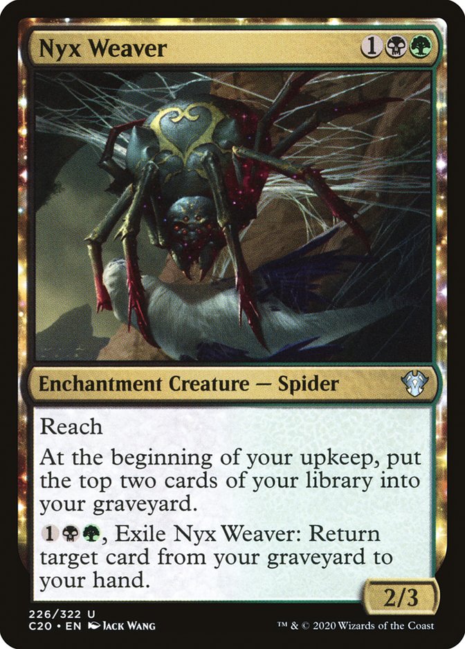 Nyx Weaver [Commander 2020] | Tabernacle Games