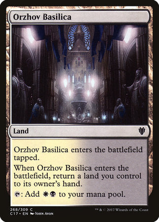 Orzhov Basilica [Commander 2017] | Tabernacle Games