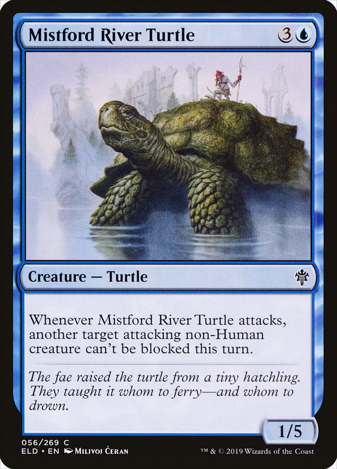Mistford River Turtle [Throne of Eldraine] | Tabernacle Games