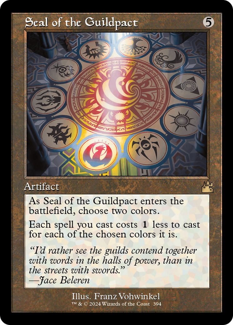 Seal of the Guildpact (Retro Frame) [Ravnica Remastered] | Tabernacle Games