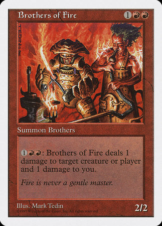 Brothers of Fire [Fifth Edition] | Tabernacle Games