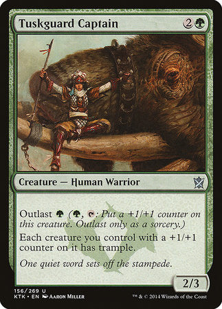 Tuskguard Captain [Khans of Tarkir] | Tabernacle Games