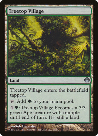Treetop Village [Duel Decks: Knights vs. Dragons] | Tabernacle Games
