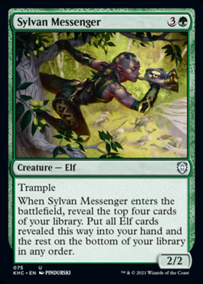 Sylvan Messenger [Kaldheim Commander] | Tabernacle Games