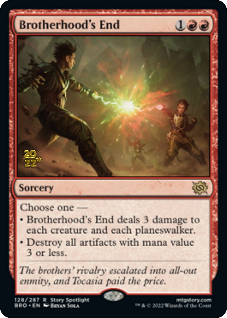 Brotherhood's End [The Brothers' War: Prerelease Promos] | Tabernacle Games