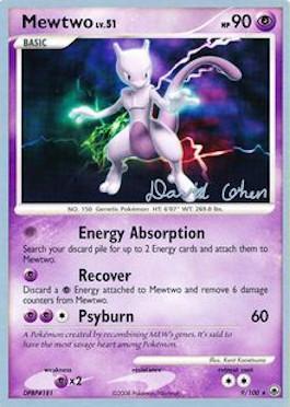 Mewtwo LV.51 (9/100) (Stallgon - David Cohen) [World Championships 2009] | Tabernacle Games