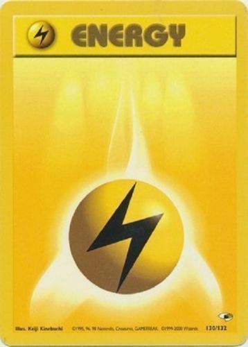 Lightning Energy (130/132) [Gym Heroes Unlimited] | Tabernacle Games