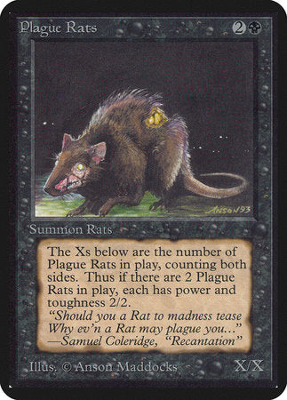 Plague Rats [Limited Edition Alpha] | Tabernacle Games