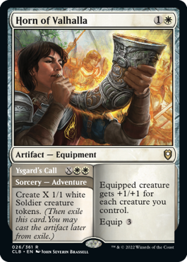 Horn of Valhalla // Ysgard's Call [Commander Legends: Battle for Baldur's Gate] | Tabernacle Games