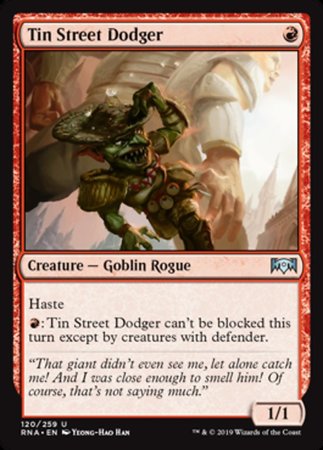Tin Street Dodger [Ravnica Allegiance] | Tabernacle Games