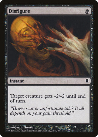 Disfigure [Zendikar] | Tabernacle Games
