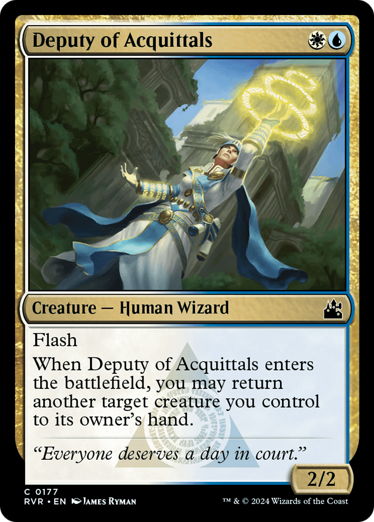 Deputy of Acquittals [Ravnica Remastered] | Tabernacle Games