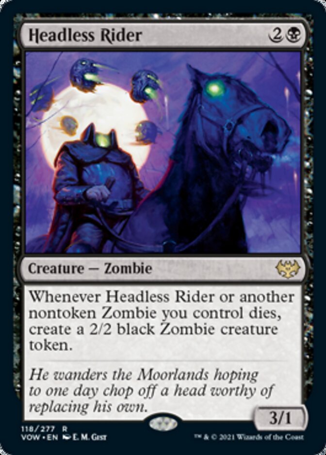 Headless Rider [Innistrad: Crimson Vow] | Tabernacle Games