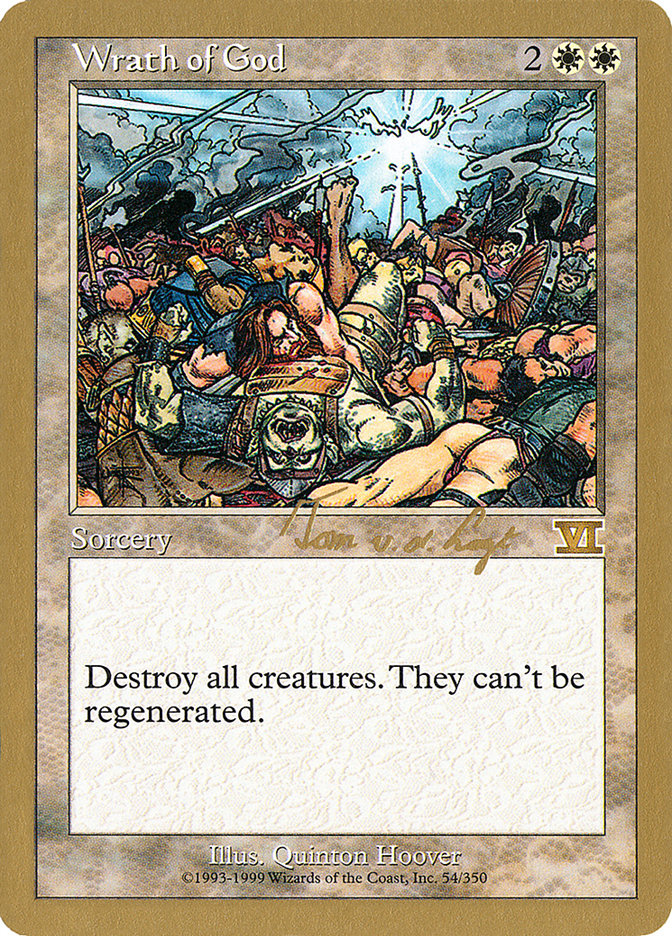 Wrath of God (Tom van de Logt) [World Championship Decks 2000] | Tabernacle Games