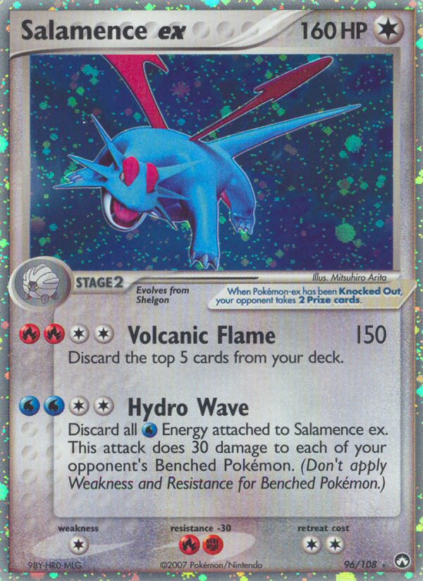 Salamence ex (96/108) [EX: Power Keepers] | Tabernacle Games