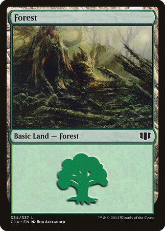 Forest (334) [Commander 2014] | Tabernacle Games