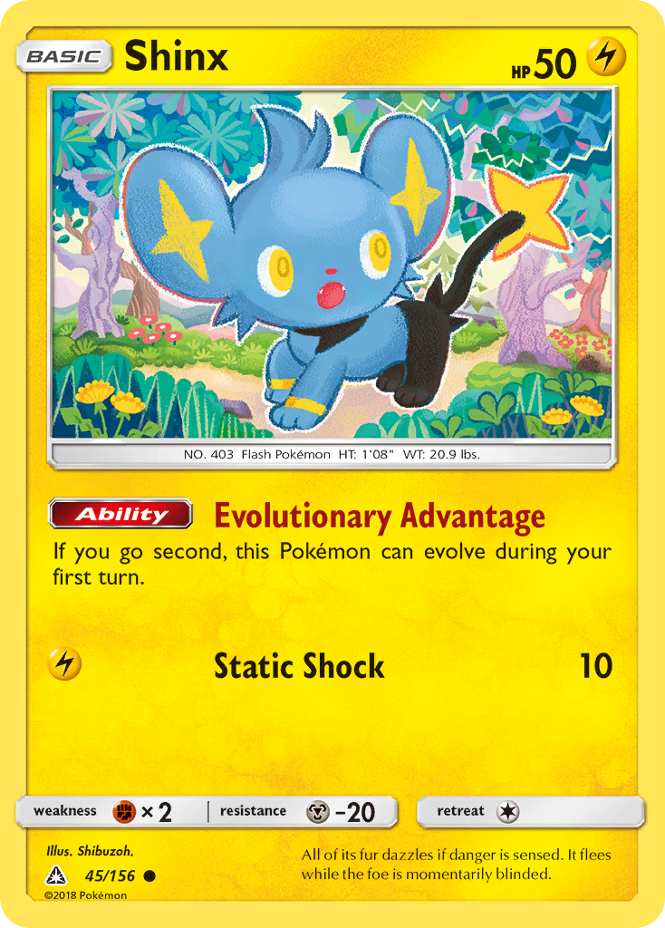 Shinx (45/156) [Sun & Moon: Ultra Prism] | Tabernacle Games