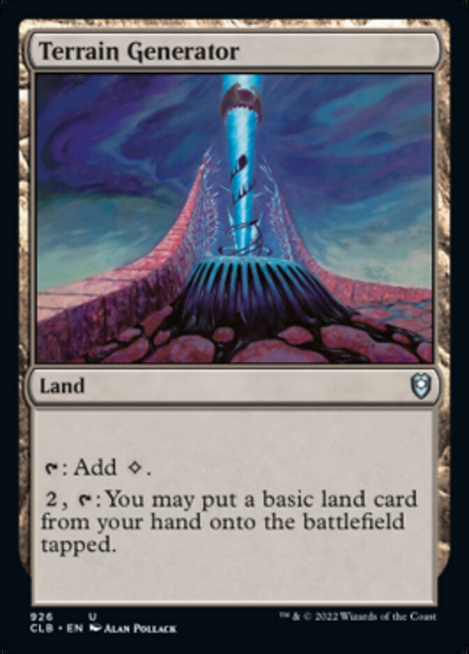 Terrain Generator [Commander Legends: Battle for Baldur's Gate] | Tabernacle Games