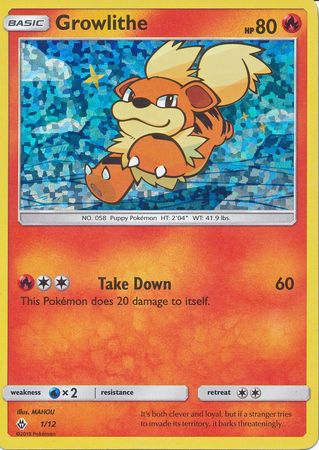 Growlithe (1/12) [McDonald's Promos: 2018 Collection] | Tabernacle Games