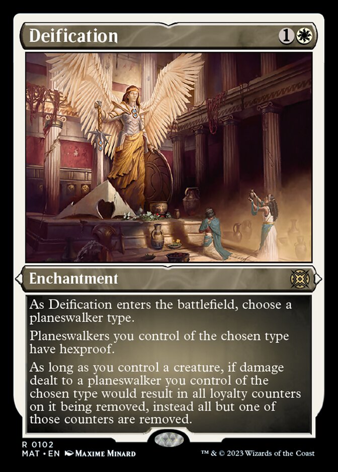 Deification (Foil Etched) [March of the Machine: The Aftermath] | Tabernacle Games
