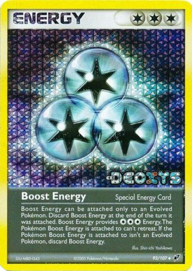 Boost Energy (93/107) (Stamped) [EX: Deoxys] | Tabernacle Games