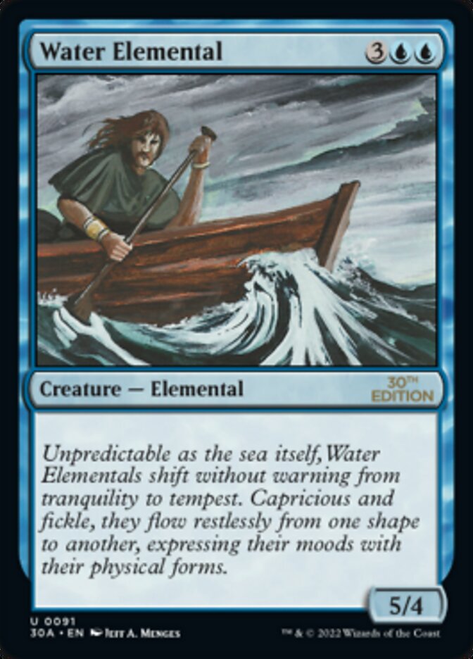 Water Elemental [30th Anniversary Edition] | Tabernacle Games