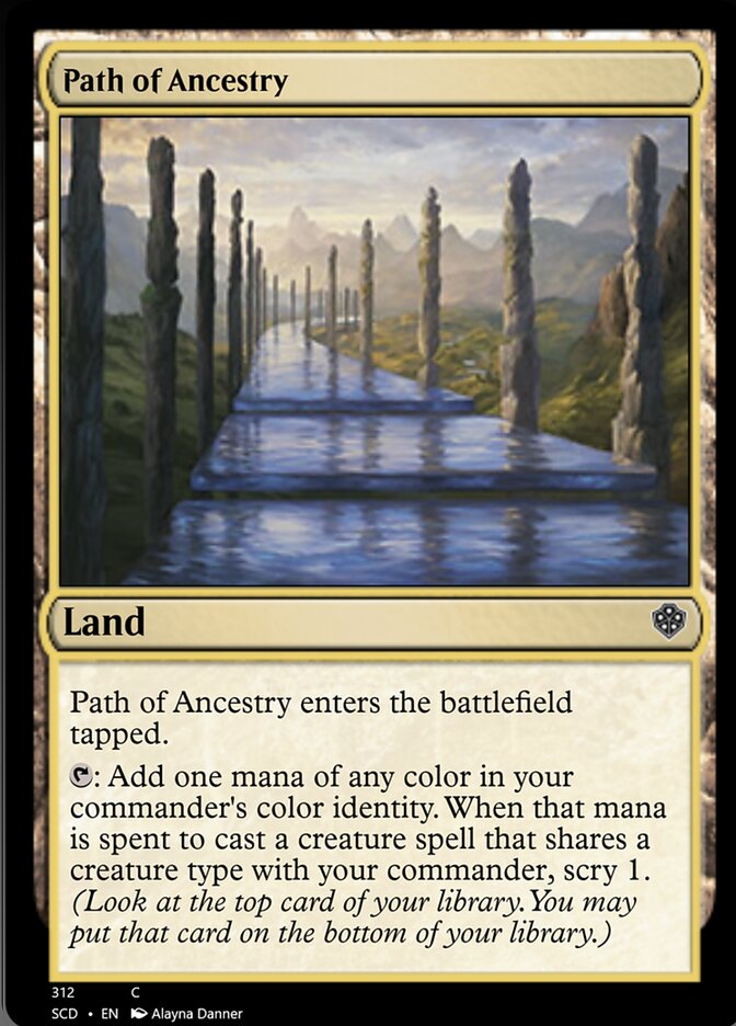 Path of Ancestry [Starter Commander Decks] | Tabernacle Games