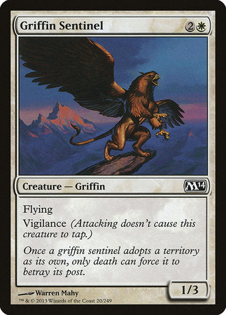 Griffin Sentinel [Magic 2014] | Tabernacle Games