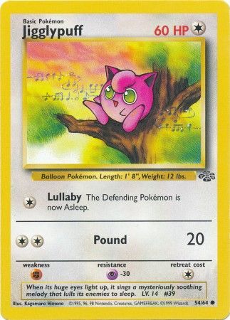 Jigglypuff (54/64) [Jungle Unlimited] | Tabernacle Games