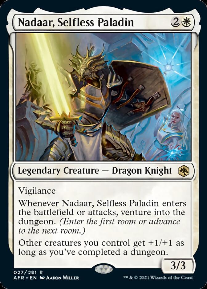 Nadaar, Selfless Paladin [Dungeons & Dragons: Adventures in the Forgotten Realms] | Tabernacle Games