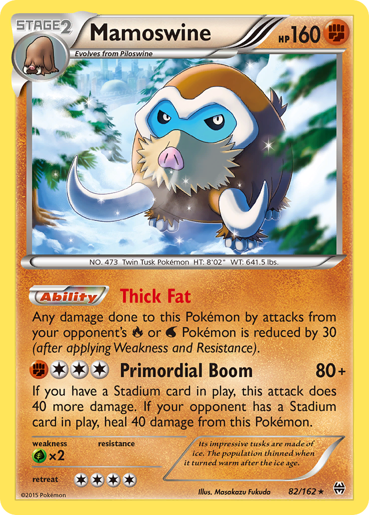 Mamoswine (82/162) [XY: BREAKthrough] | Tabernacle Games