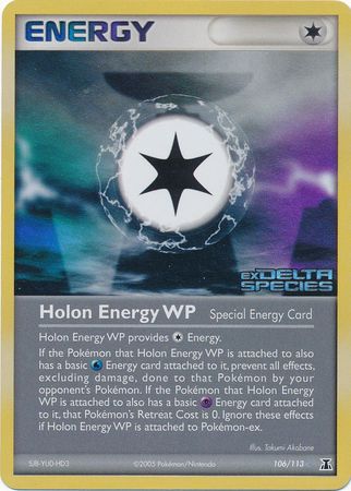 Holon Energy WP (106/113) (Stamped) [EX: Delta Species] | Tabernacle Games