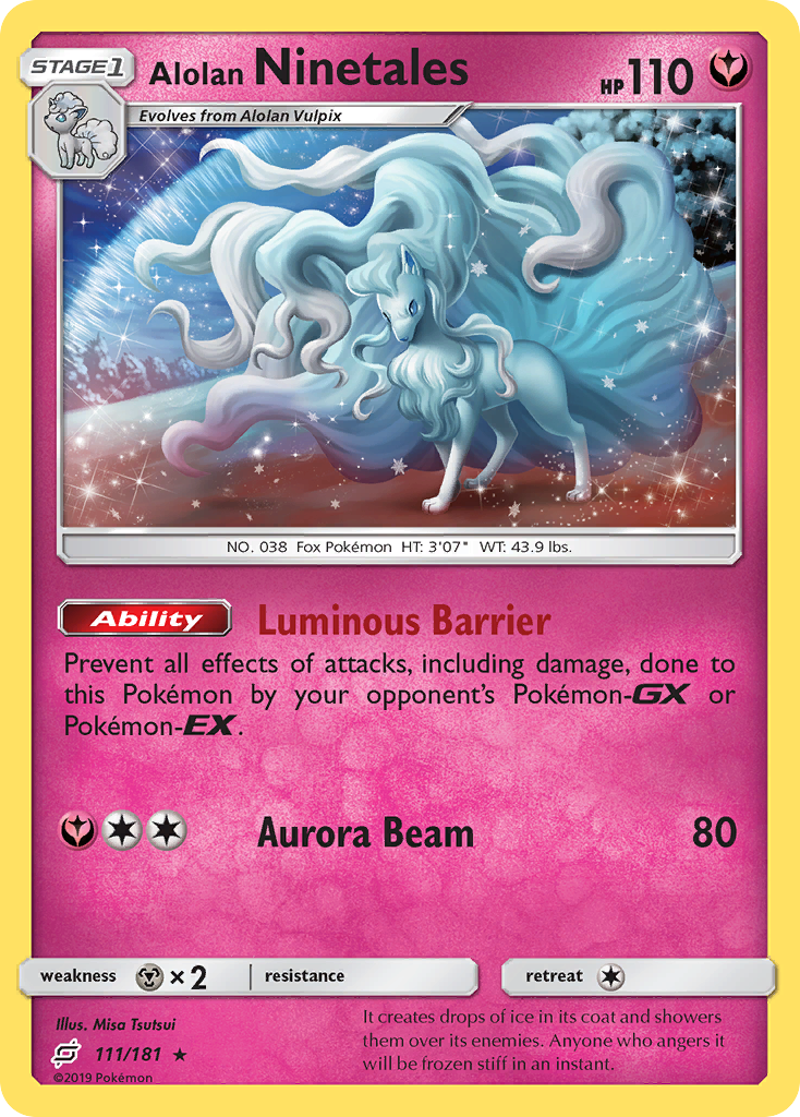 Alolan Ninetales (111/181) [Sun & Moon: Team Up] | Tabernacle Games