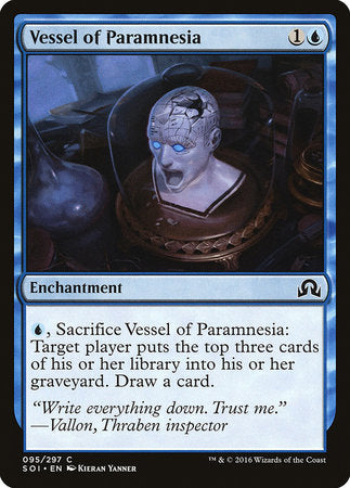 Vessel of Paramnesia [Shadows over Innistrad] | Tabernacle Games