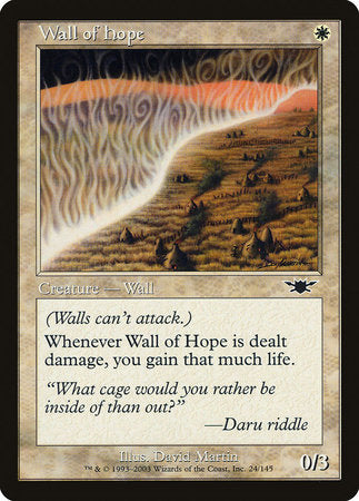 Wall of Hope [Legions] | Tabernacle Games