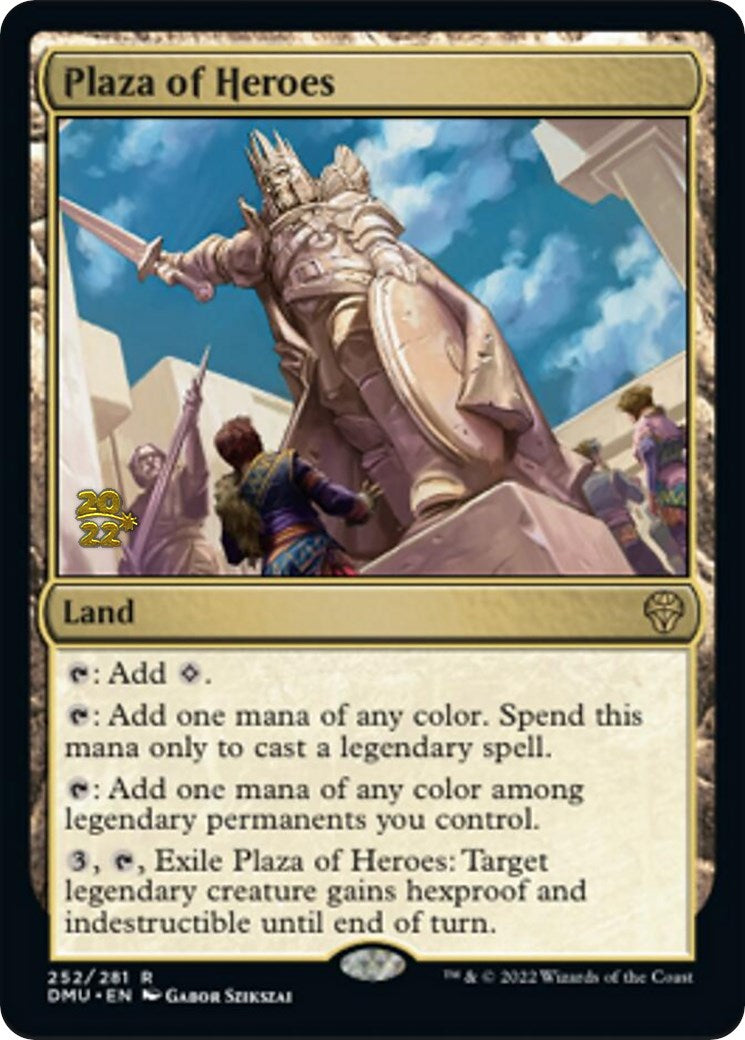 Plaza of Heroes [Dominaria United Prerelease Promos] | Tabernacle Games