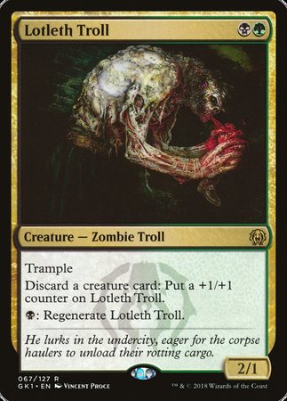 Lotleth Troll [GRN Guild Kit] | Tabernacle Games
