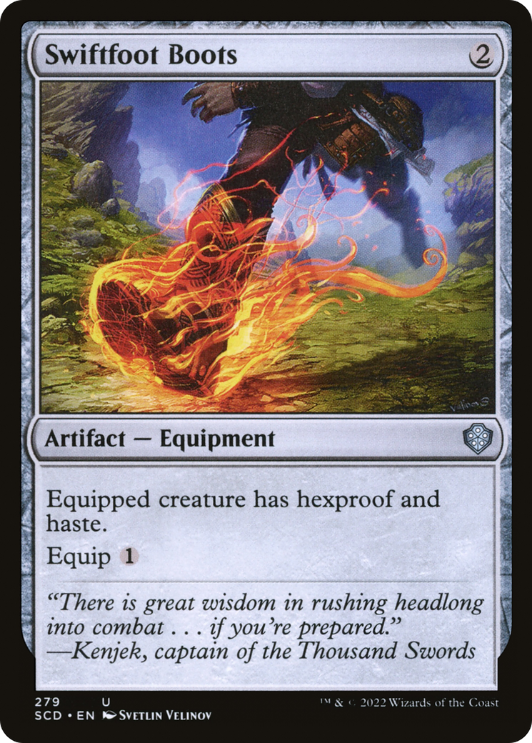 Swiftfoot Boots [Starter Commander Decks] | Tabernacle Games
