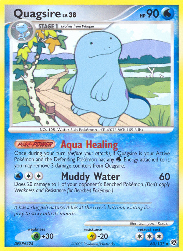 Quagsire (60/132) [Diamond & Pearl: Secret Wonders] | Tabernacle Games