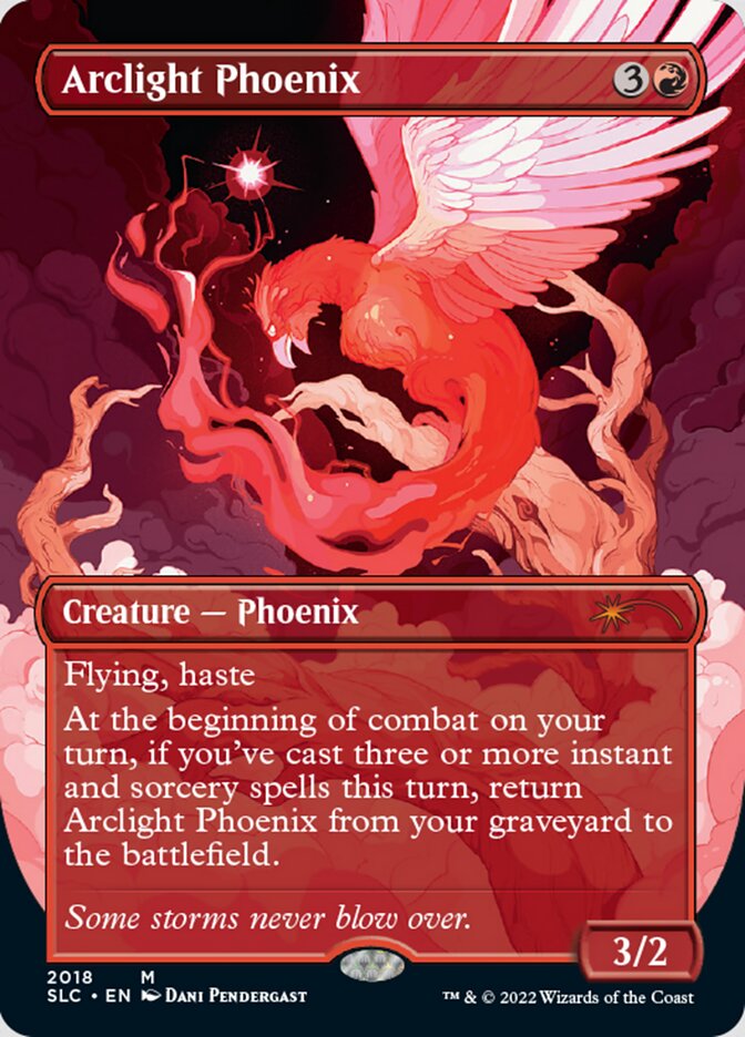Arclight Phoenix (Borderless) [Secret Lair 30th Anniversary Countdown Kit] | Tabernacle Games