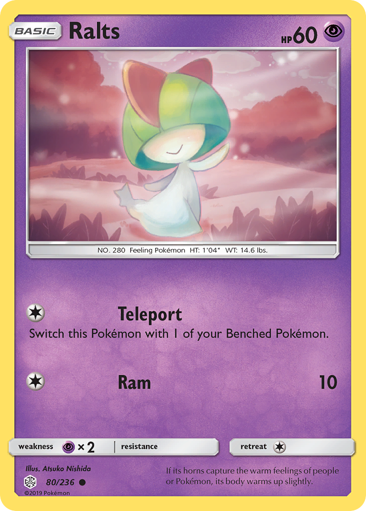 Ralts (80/236) [Sun & Moon: Cosmic Eclipse] | Tabernacle Games