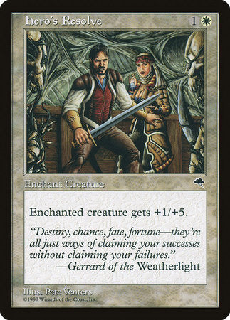 Hero's Resolve [Tempest] | Tabernacle Games