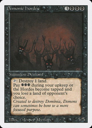 Demonic Hordes [Revised Edition] | Tabernacle Games