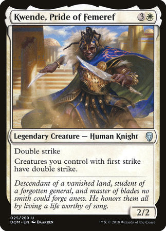 Kwende, Pride of Femeref [Dominaria] | Tabernacle Games