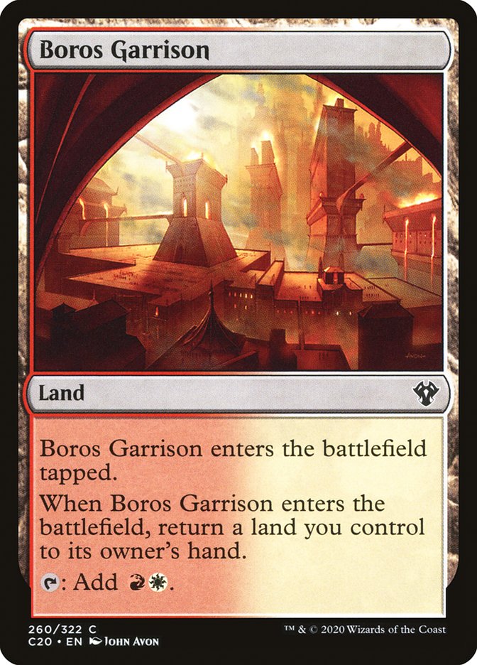Boros Garrison [Commander 2020] | Tabernacle Games