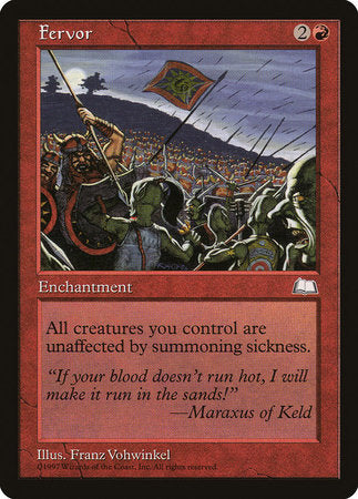 Fervor [Weatherlight] | Tabernacle Games