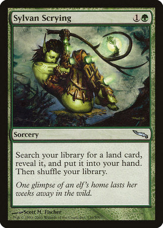 Sylvan Scrying [Mirrodin] | Tabernacle Games